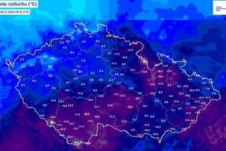 Na Šumavě ráno bylo minus 30 stupňů - Novinky